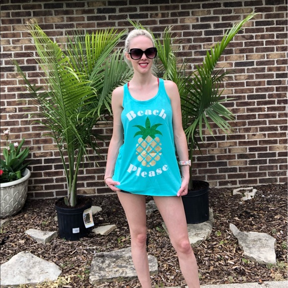 Beach Please Tank - Picture 1 of 4